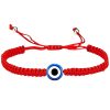 Pulsera Protección Amuleto Pulsera Protección Amuleto Poderoso Con Hilo Rojo Ojo Turco